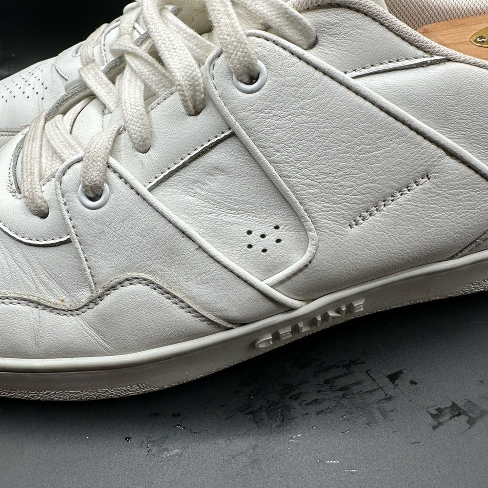 Celine Hedi Slimane Distressed White Sneakers - Picture 4 of 10